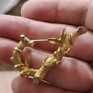 SARAH COVENTRY Vintage 1960s Golden Dogwood Tree Branch & Leaves